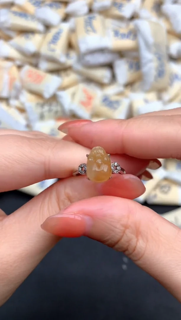 翡翠挂件银S925镶嵌一