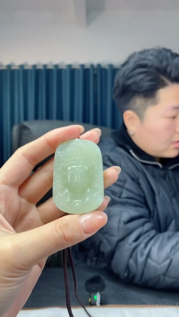 【闪购商品】和田玉颈饰未镶嵌度母佛首