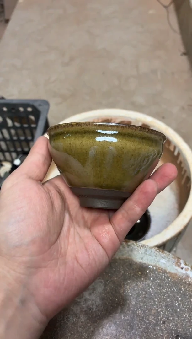 茶盏真柴烧建盏换点柴火