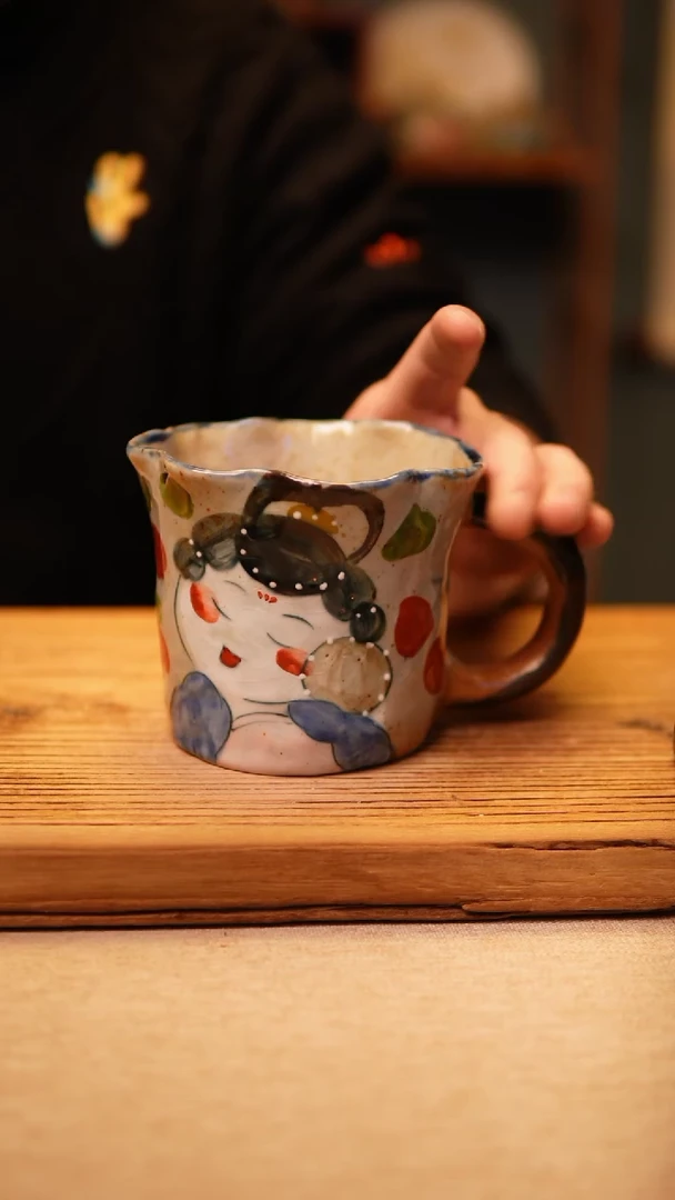 【闪购商品】@@陶园瓷舍@@纯手工手绘@高温釉下彩