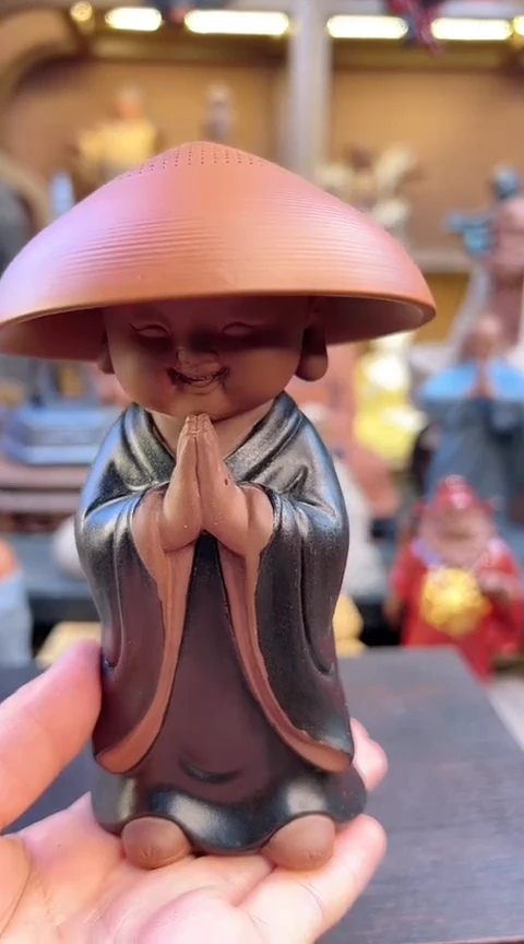 紫砂茶宠器闵茶宠摆件