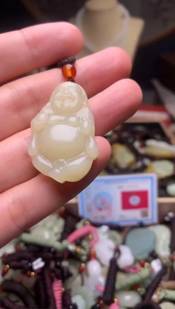 颈饰未镶嵌和田玉新疆料青海料清水和田玉吊坠