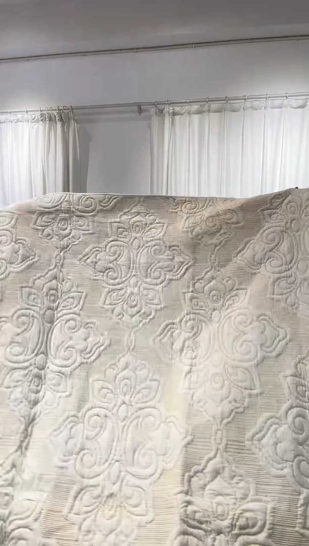 棉180*200纯棉床盖40号微瑕