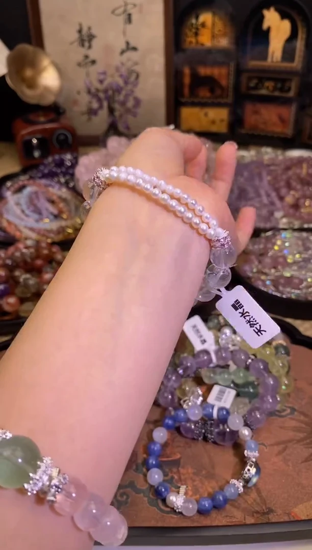 【闪购商品】水晶手链未镶嵌256手串