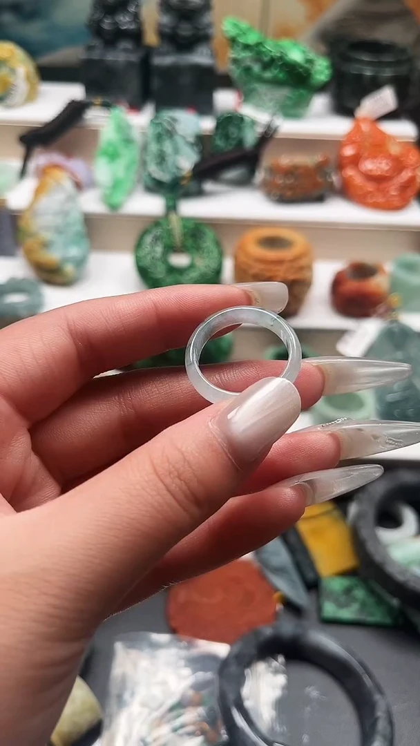 未镶嵌定制翡翠天然A货翡翠20圈口