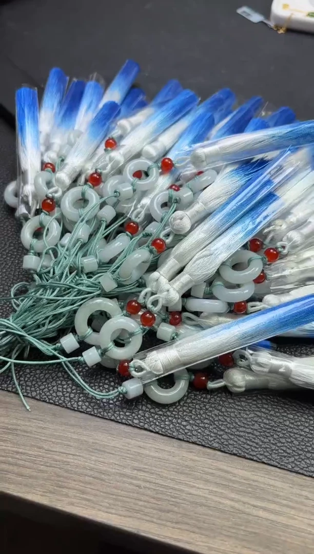 未镶嵌挂件翡翠多样性发一件—流苏