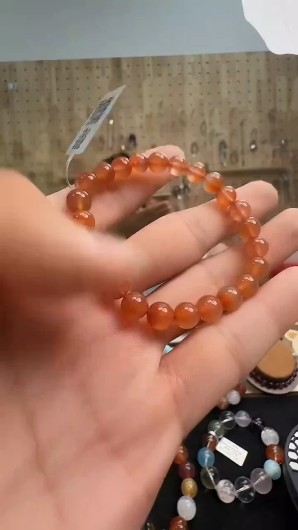 未镶嵌手链南红玛瑙村1682 约7mm 多样性发一件