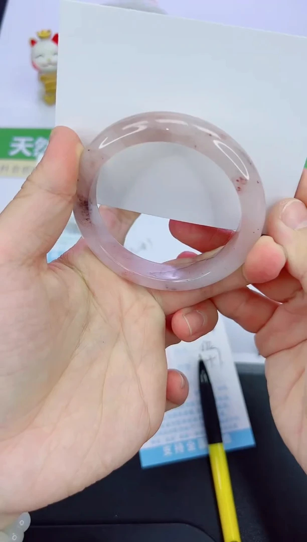 【闪购商品】石英质玉手镯未镶嵌1074-56.2