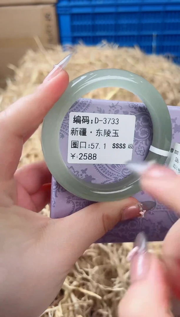 未镶嵌手镯石英质玉D-3733