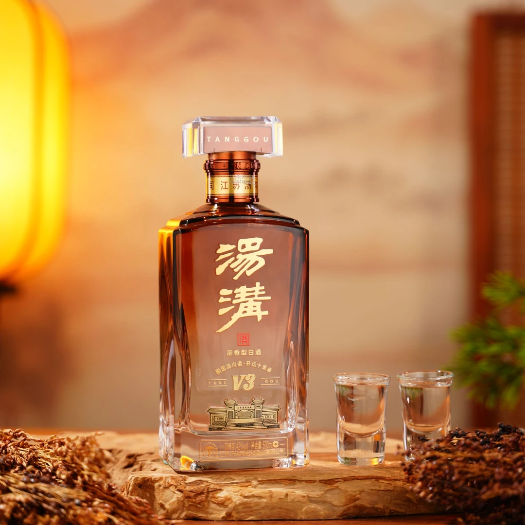 汤沟 V3 浓香型白酒 单瓶装 非遗 古法手工 42度500ml