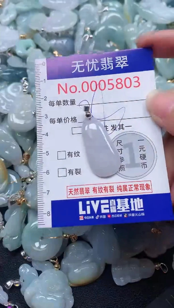 颈饰未镶嵌翡翠5803