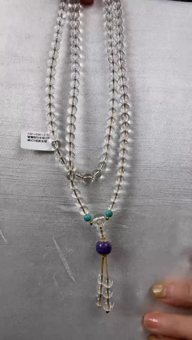 颈饰未镶嵌水晶天然