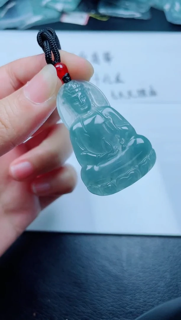 颈饰未镶嵌翡翠多样性发货随机发货-观音