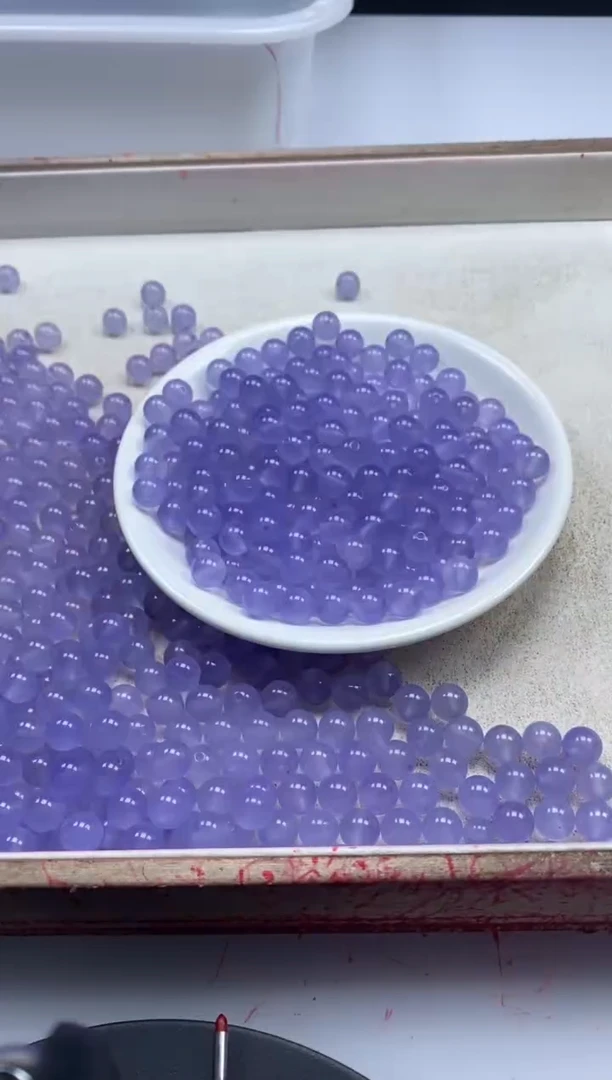 【闪购商品】玛瑙/玉髓颈饰未镶嵌w2162冰仙紫8mm*40颗