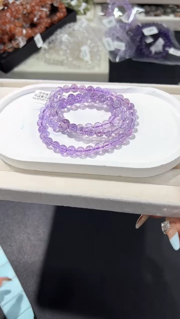 未镶嵌手串水晶85m多样性发其一【1条】默认微瑕