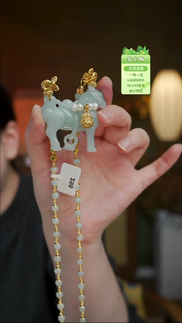 颈饰未镶嵌翡翠250