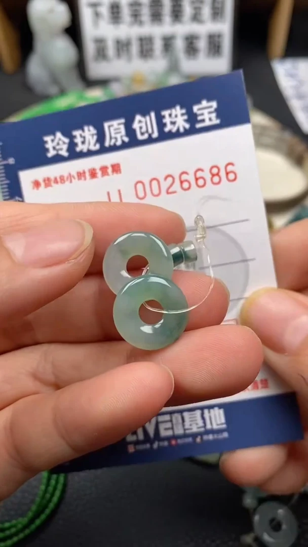 【闪购商品】翡翠颈饰未镶嵌翡翠净货26686