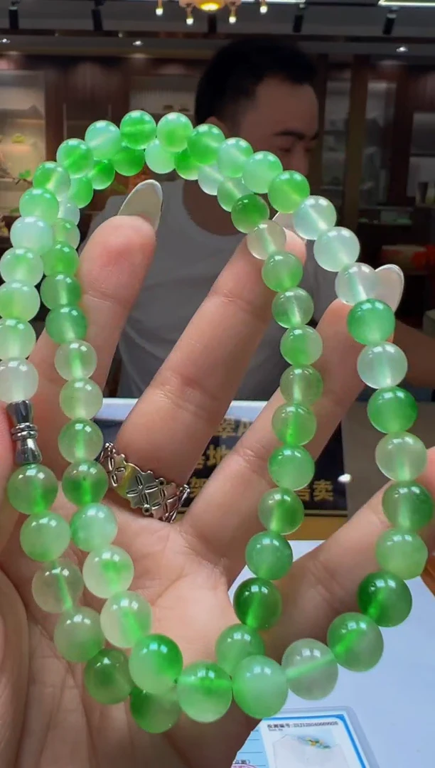 翡翠未镶嵌颈饰BQ2025-5-26-25