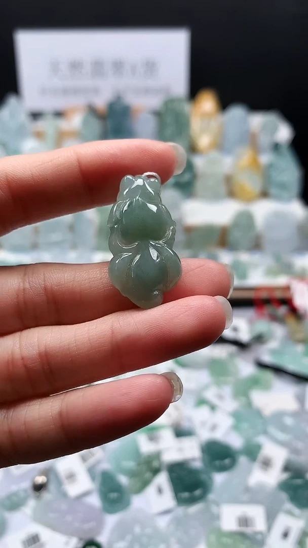 吊坠(不含链)未镶嵌翡翠2金鱼