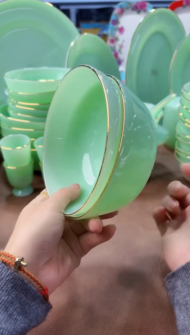 玉瓷5.5英寸饭碗2个景德镇陶瓷