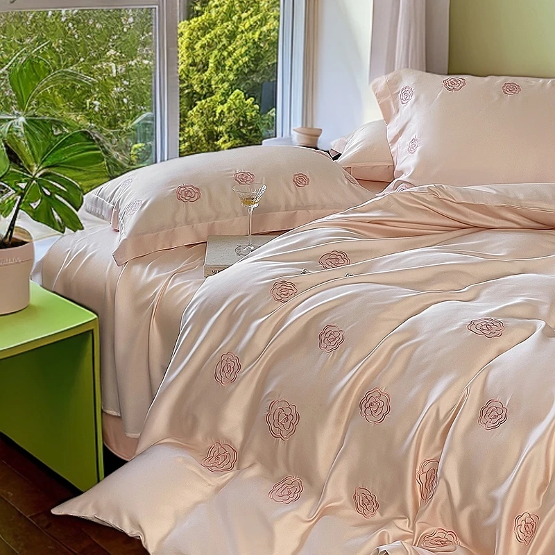 体验款COCO100支全棉长绒棉匹马棉全棉纯棉高端被套床品四件套