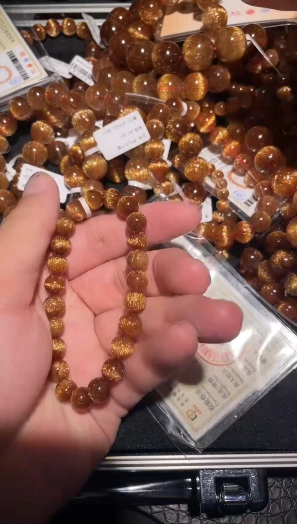 未镶嵌手链水晶H*Y单圈发晶A8