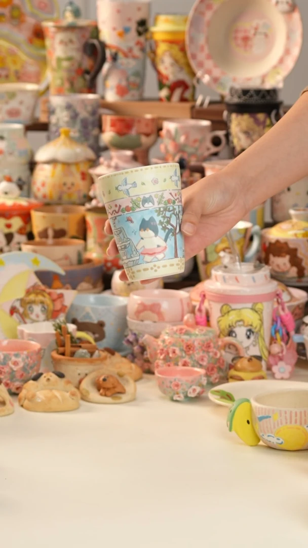 其他景德镇釉下彩手绘设计师款陶瓷