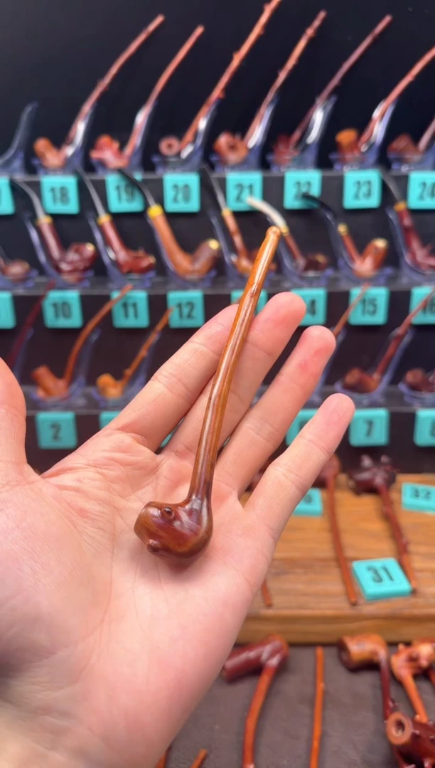 一物一图檬子木手工香烟嘴