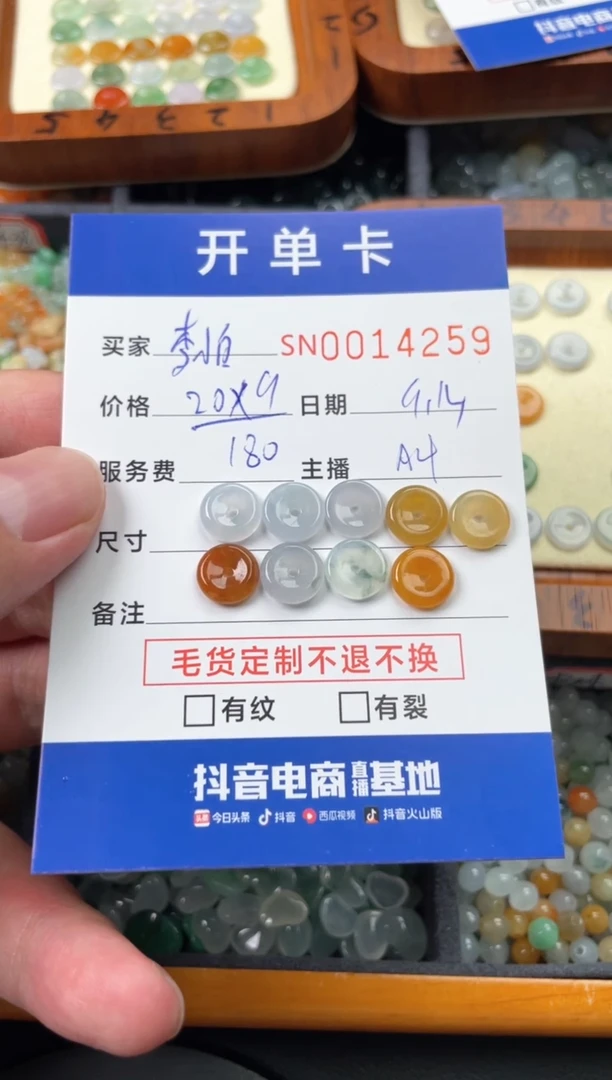 颈饰未镶嵌翡翠李****方00014259