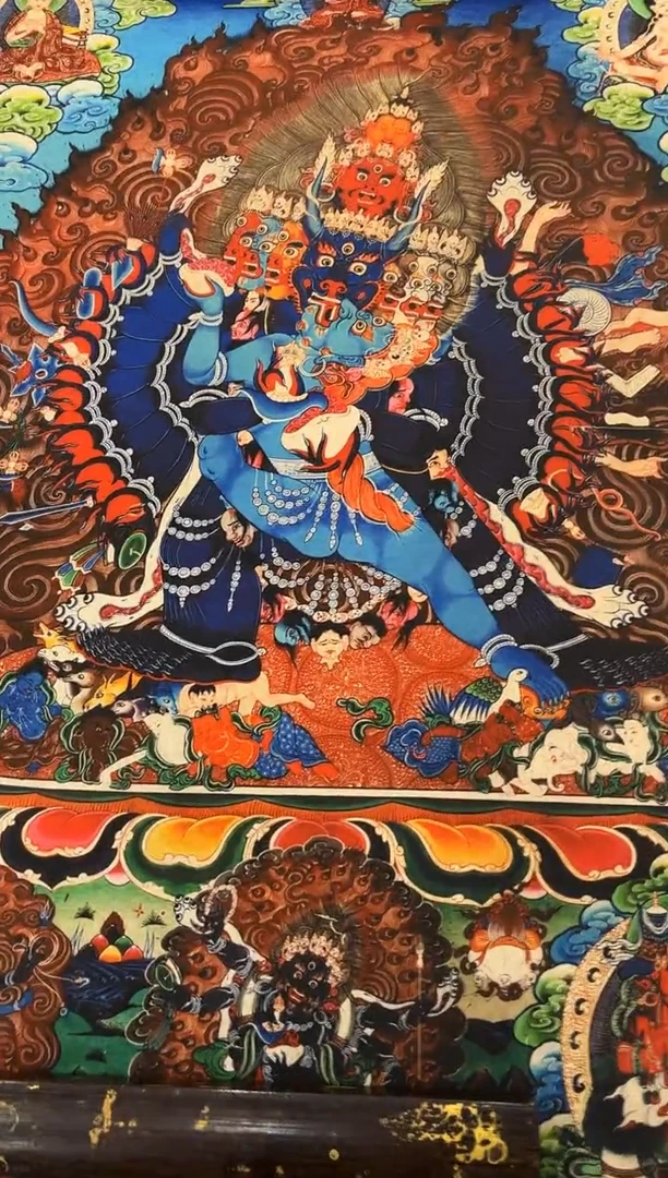 卷轴画唐卡16052