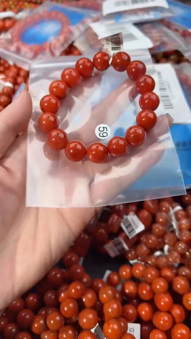 【闪购商品】南红玛瑙手串未镶嵌13