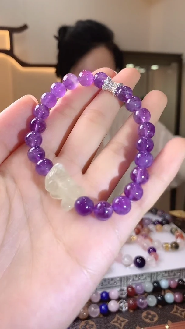 水晶手串未镶嵌水晶