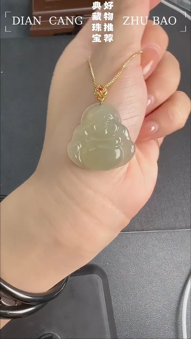 和田玉未镶嵌吊坠(赠链)多样性发一样