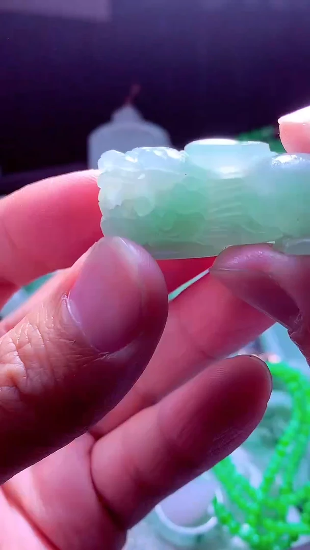 未镶嵌定制翡翠振*#翡翠毛货定制