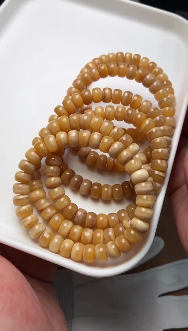 牛骨其他马骨A01-老料三花单圈