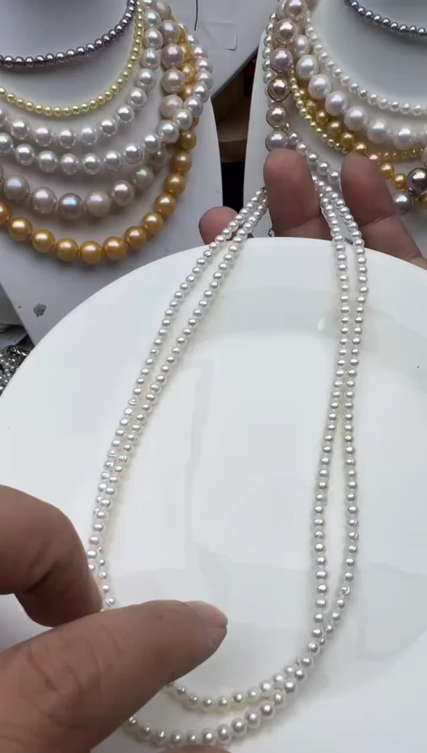 淡水珍珠未镶嵌颈饰1