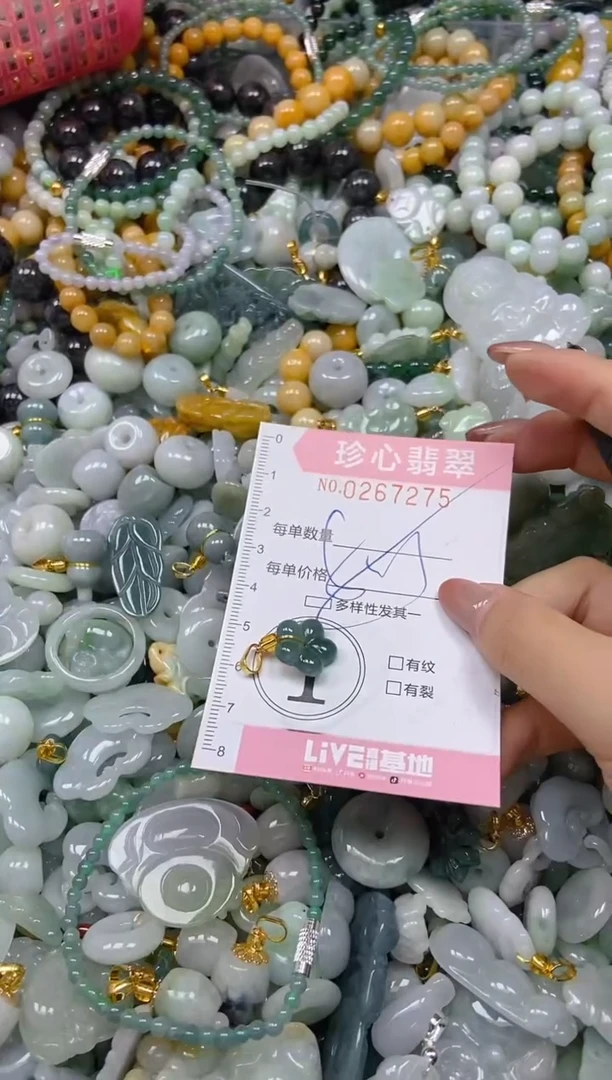 翡翠未镶嵌颈饰闪购0267275多样性发其一