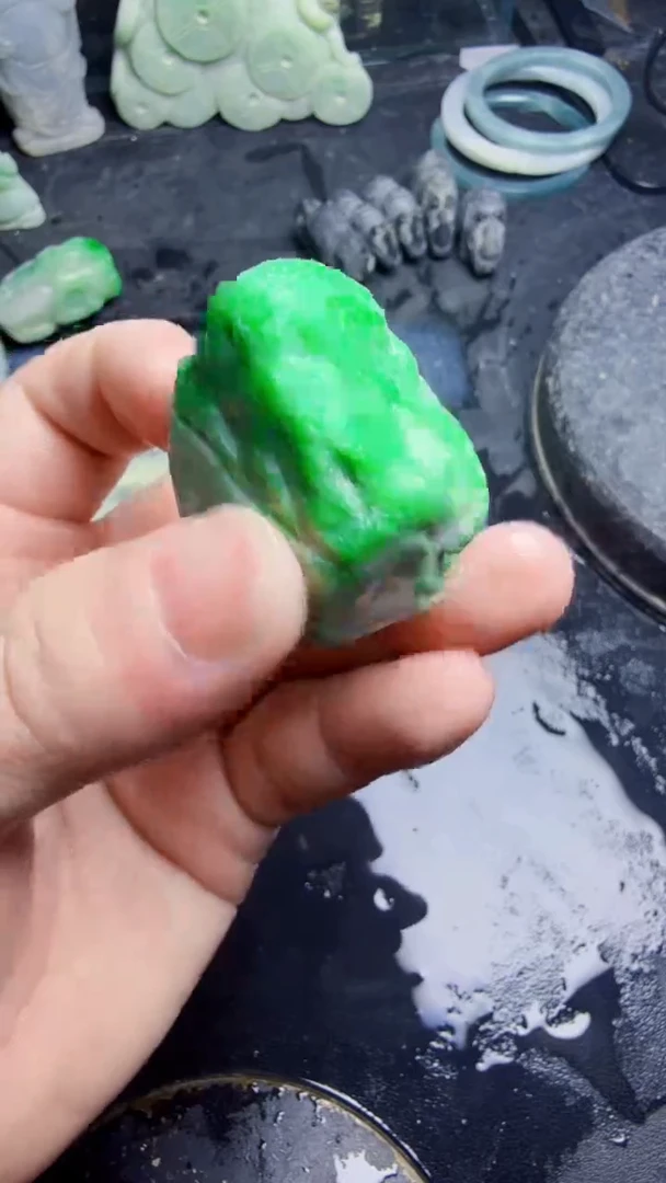 未镶嵌挂件翡翠一*天然翡翠028