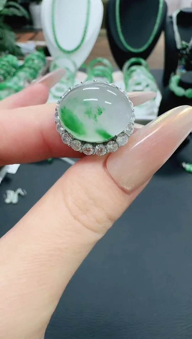 未镶嵌1石英质玉（非洲翠）/3726