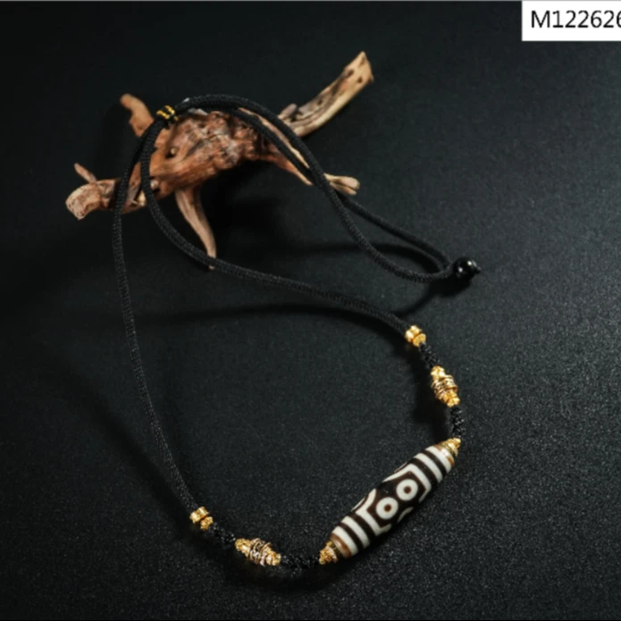 【老掌柜】七眼玛瑙项链 M122626