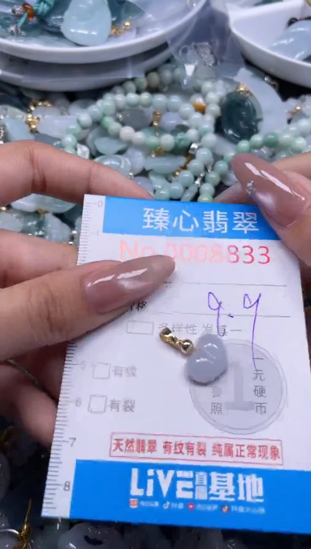 颈饰未镶嵌翡翠8833