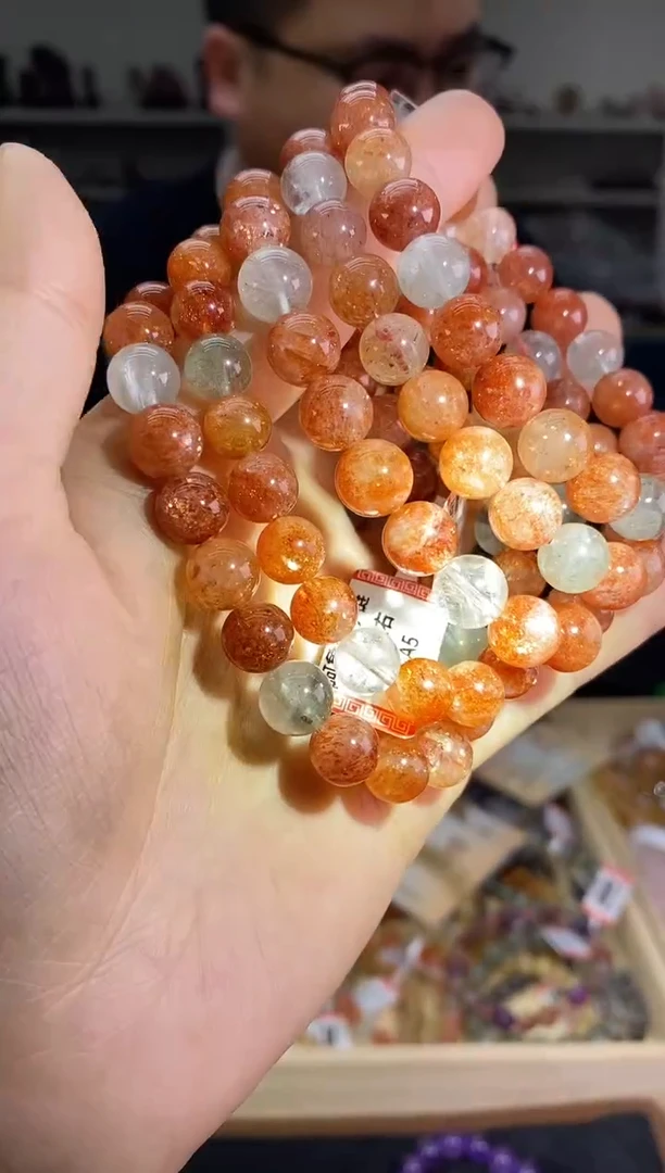 【闪购商品】日光石手串9/409未镶嵌多样性发一件