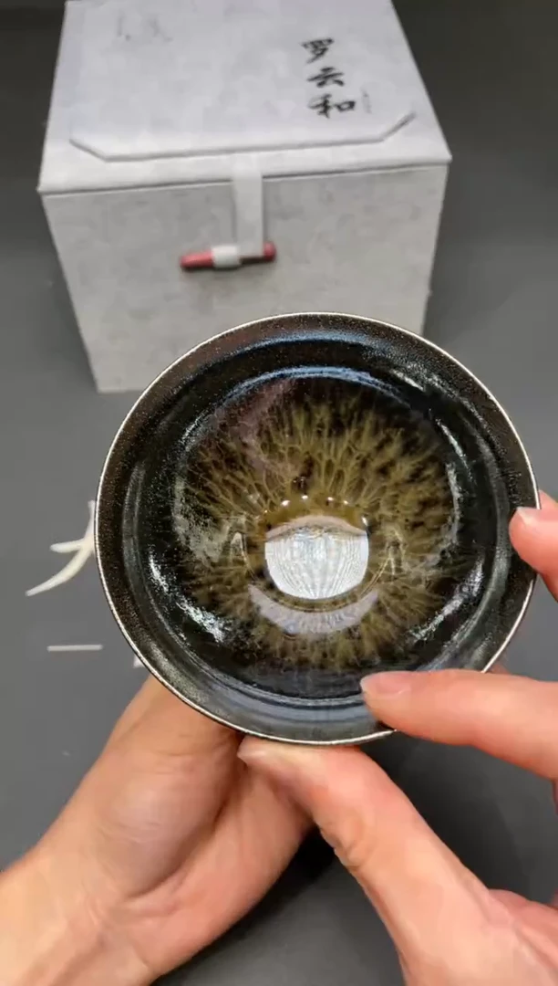 茶盏71@@建窑建盏主人杯