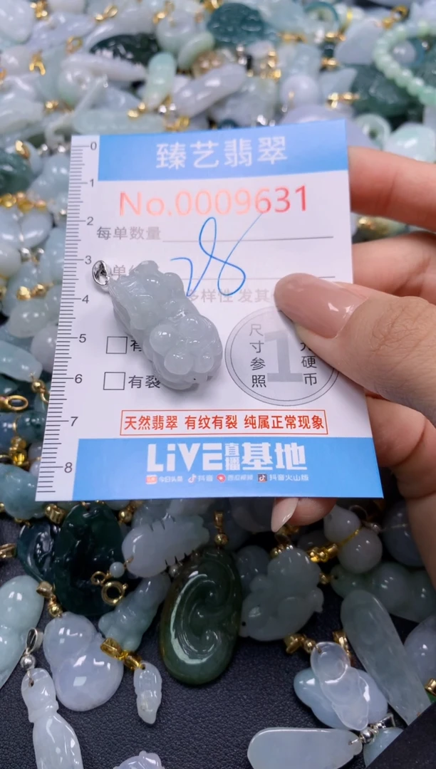 颈饰未镶嵌翡翠9631
