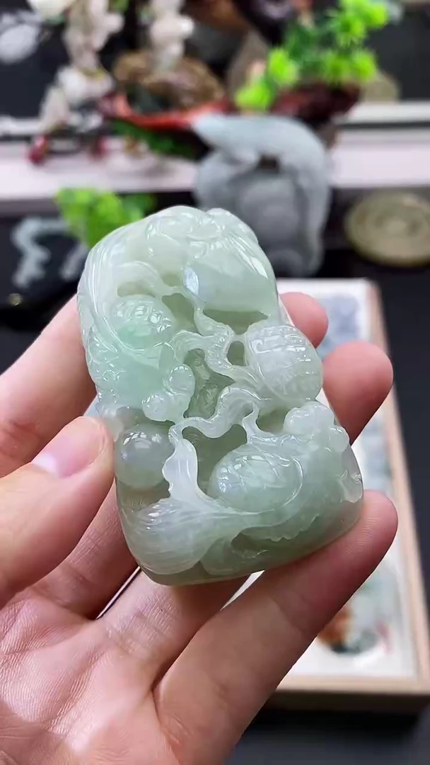 颈饰未镶嵌翡翠天然缅甸A货翡翠