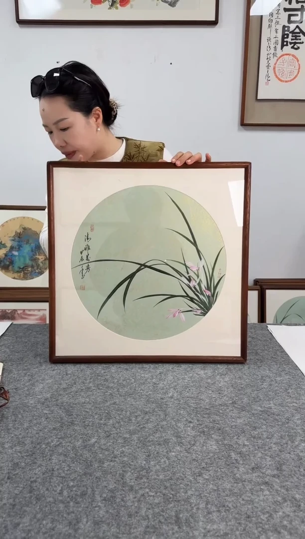 书法金世坤2-53*53绘画手绘同款