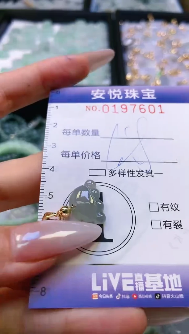 翡翠未镶嵌颈饰闪购0197601