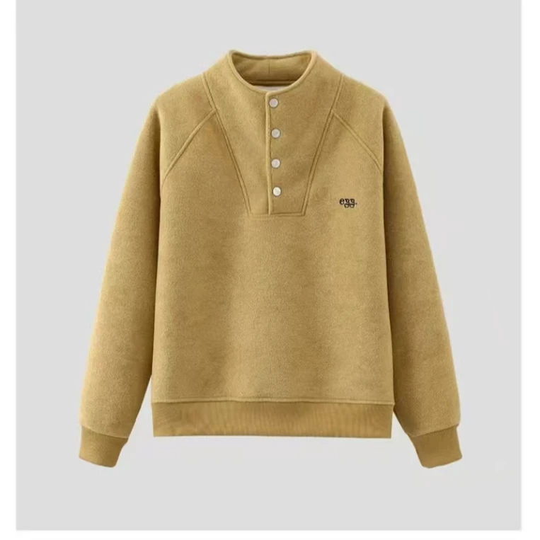 「时光漫漫」egg原单现货！2024加绒加厚冬季新款时尚百搭休闲卫衣