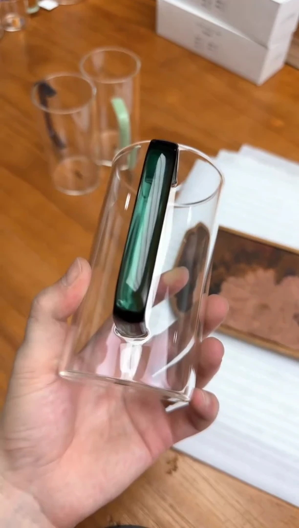 风谜金标绿茶杯墨绿