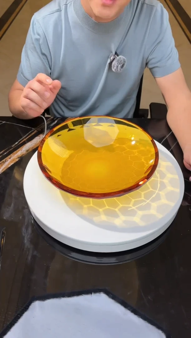 【闪购商品】茶宠AJ05750琥珀色水晶琉璃